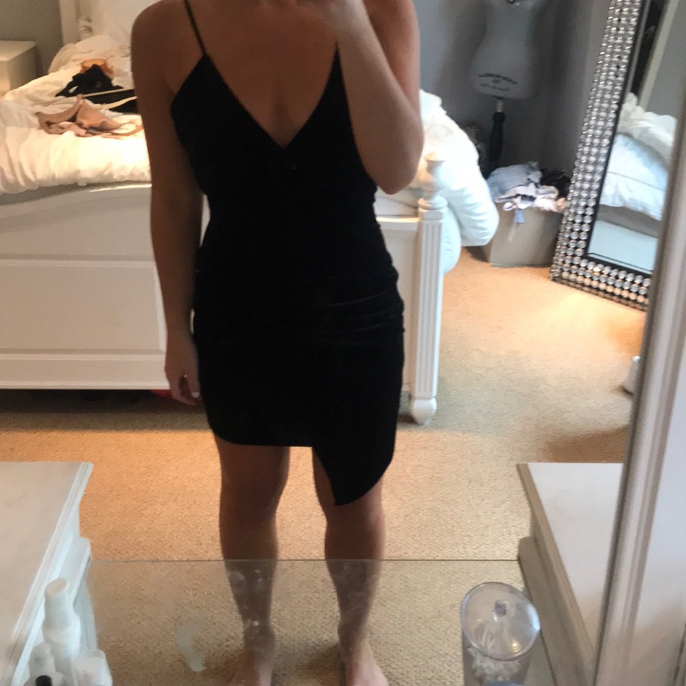 Brand new Black Velvet Dress